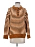 American Eagle Outfitters Stripes Brown Pullover Sweater Size XS - photo 1