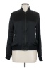 DSTLD 100% Silk Black Track Jacket Size M - photo 1