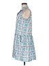 Tuckernuck Plaid Blue Casual Dress Size M - photo 5