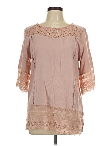 Suzanne Betro 3/4 Sleeve Blouse (view 1)