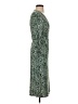 BCBGMAXAZRIA Paisley Green Cocktail Dress Size S - photo 4