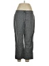 Talbots Polka Dots Gray Casual Pants Size 14 - photo 1
