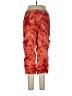 Style&Co Tie-dye Red Casual Pants Size 10 - photo 2