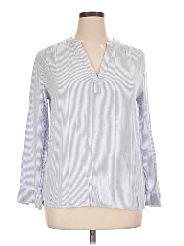 Workshop Republic Clothing Long Sleeve Blouse (view 1)