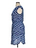 En Focus Studio Print Blue Casual Dress Size 14 - photo 5