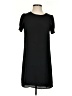 Soprano Solid Black Casual Dress Size XS - photo 1