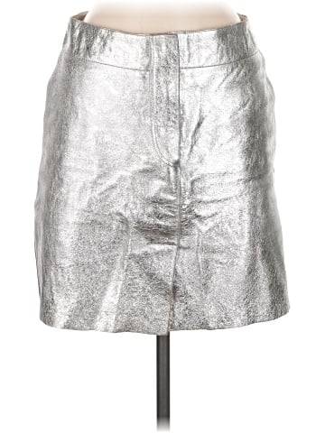 Sandro Faux Leather Skirt (view 1)