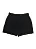 Express 100% Polyester Solid Black Shorts Size 4 - photo 2