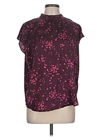 Ann Taylor Short Sleeve Blouse (view 1)