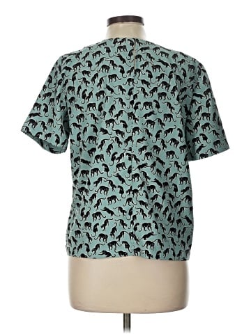 Ann Taylor Short Sleeve Blouse (view 2)