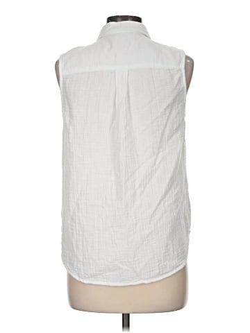 J.Crew Factory Store Sleeveless Button-Down Shirt (view 2)