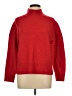 Ann Taylor LOFT Solid Red Turtleneck Sweater Size L - photo 1