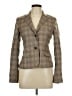 Theory Tweed Brown Wool Blazer Size 10 - photo 1