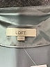 Ann Taylor LOFT 100% Polyester Silver Sleeveless Blouse Size M - photo 7
