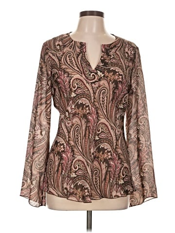 Fred David Long Sleeve Blouse (view 1)
