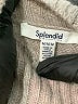 Splendid 100% Cashmere Color Block Tan Cashmere Pullover Sweater Size M - photo 7