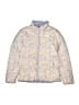 The North Face 100% Polyester Print Blue Snow Jacket Size 14 - 16 - photo 1