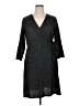 Apt. 9 Gray Casual Dress Size XL - photo 1