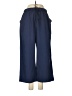 Brisas Solid Blue Casual Pants Size M - photo 1