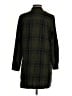 Zara Plaid Green Coat Size S - photo 2