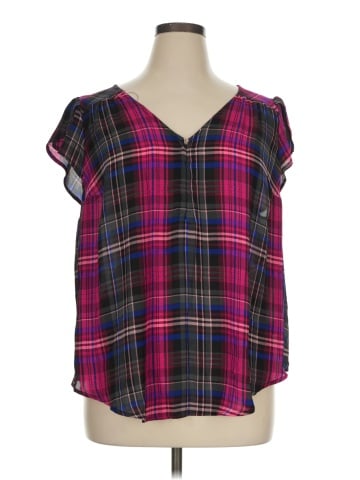 Torrid Short Sleeve Blouse (view 1)