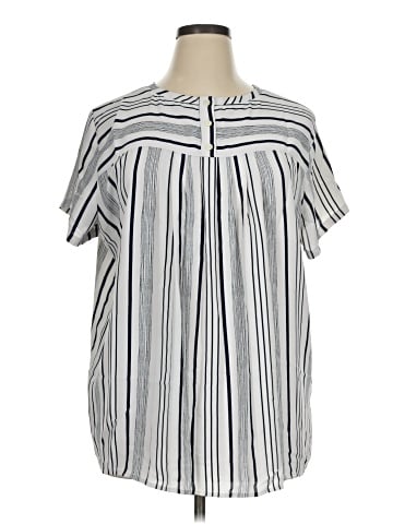Ann Taylor LOFT Short Sleeve Blouse (view 1)