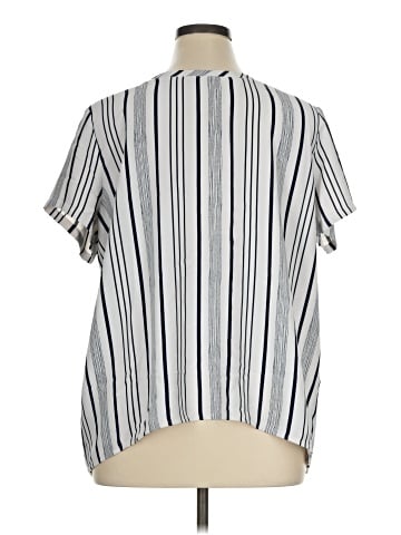 Ann Taylor LOFT Short Sleeve Blouse (view 2)