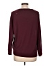 Onque Casuals Floral Burgundy Pullover Sweater Size L - photo 2