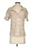 Haven Well Within Tan Short Sleeve Top Size S - photo 1