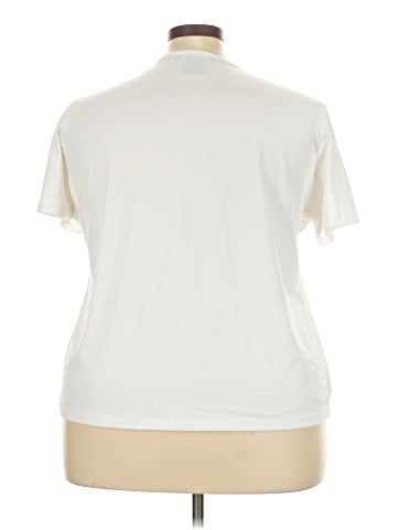 Susan Graver Short Sleeve Top (view 2)