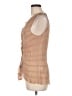 DKNY 100% Silk Tan Sleeveless Blouse Size 8 - photo 5