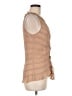 DKNY 100% Silk Tan Sleeveless Blouse Size 8 - photo 4