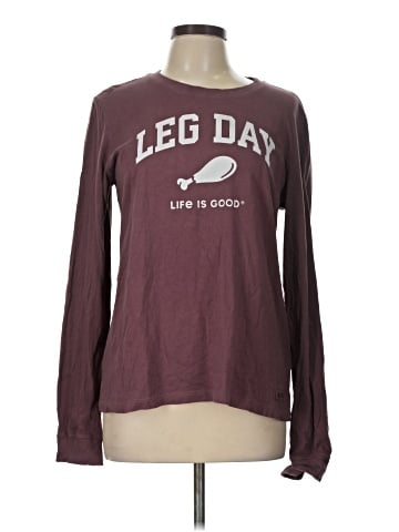 Life Is Good Long Sleeve T-Shirt (view 1)