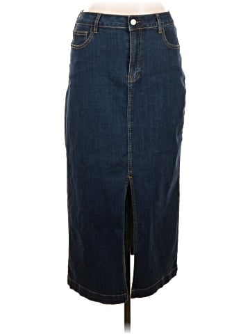 Bagatelle Denim Skirt (view 1)