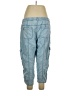 Chico's Blue Cargo Pants Size XL (3) - photo 2