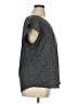 Chico's 100% Polyester Black Short Sleeve Blouse Size XL - photo 4