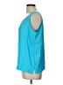 Liz Baker 100% Polyester Teal Sleeveless Top Size L - photo 5