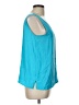 Liz Baker 100% Polyester Teal Sleeveless Top Size L - photo 4