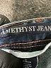 Amethyst Jeans Solid Blue Jeans Size 9 - photo 7