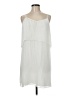 BCBGeneration 100% Polyester Ivory Casual Dress Size M - photo 1