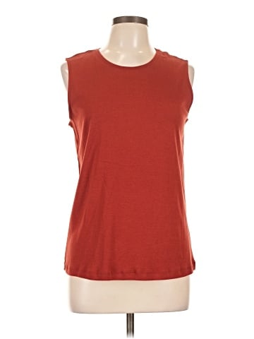Christopher & Banks Sleeveless T-Shirt (view 1)