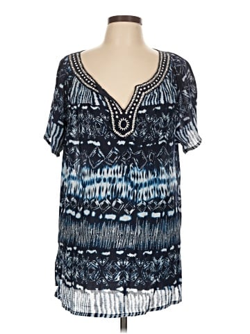 Tantrums Short Sleeve Blouse (view 1)