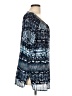 Tantrums Blue Short Sleeve Blouse Size L - photo 4