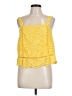7 For All Mankind Yellow Sleeveless Blouse Size L - photo 1