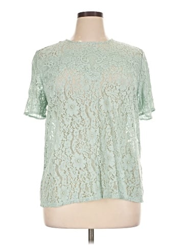 Ann Taylor LOFT Short Sleeve Blouse (view 1)