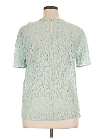 Ann Taylor LOFT Short Sleeve Blouse (view 2)