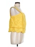7 For All Mankind Yellow Sleeveless Blouse Size L - photo 4