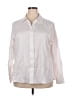 Foxcroft 100% Cotton White Long Sleeve Blouse Size 18 - photo 1
