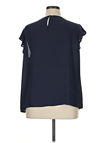 Ann Taylor LOFT Outlet Short Sleeve Blouse (view 2)
