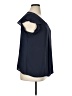 Ann Taylor LOFT Outlet 100% Polyester Blue Short Sleeve Blouse Size XL - photo 4